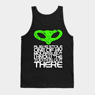 Alien Ufo Area 51 Tank Top